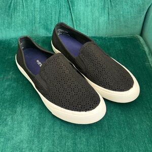 Sperry Women's Seaside Nautical Perf Sneaker GUC